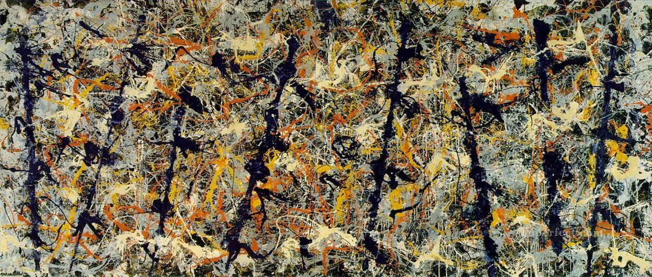 blue poles Jackson Pollock Oil Paintings